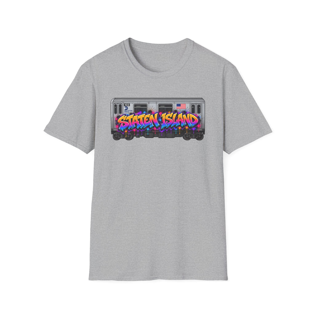 Staten Island Graffiti Subway Car T-Shirt