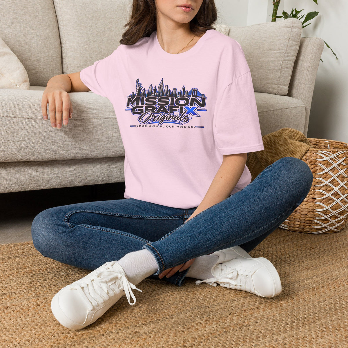 Mission Grafix NYC Skyline  - T-Shirt