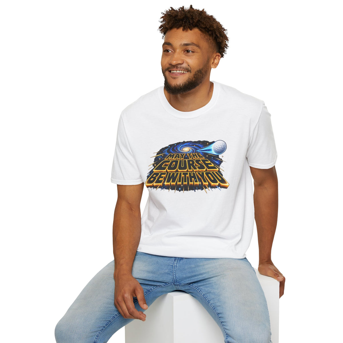 May the Course Be with You Galaxy T-Shirt