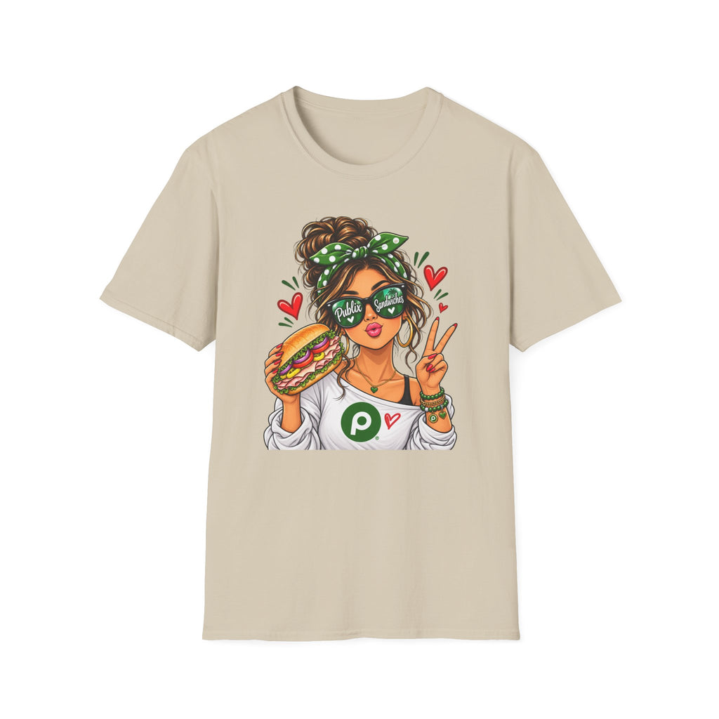 Publix Sandwiches Influencer Girl (Brunette) T-Shirt