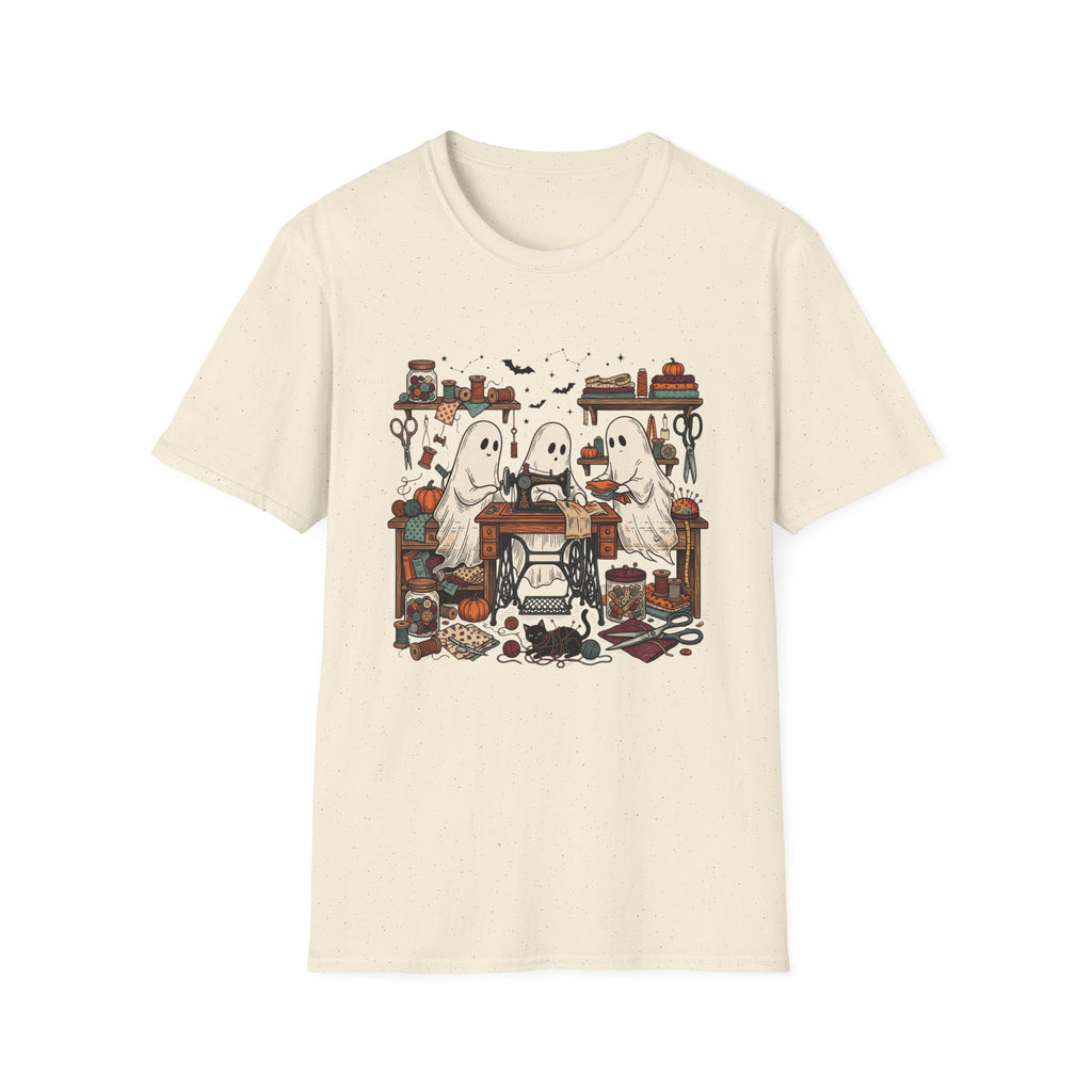 Ghostly Friends Sewing T-Shirt