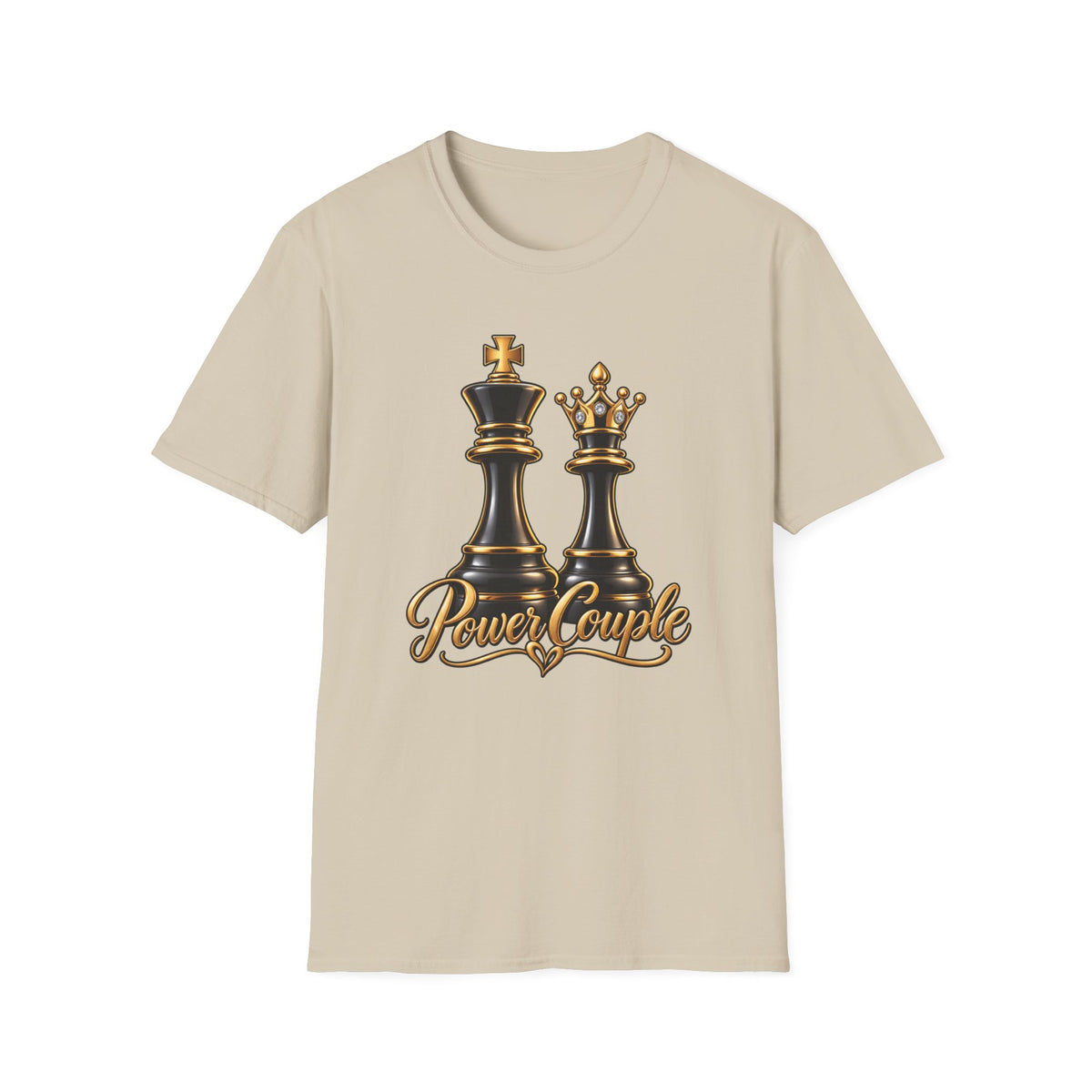 King & Queen Power Couple T-Shirt