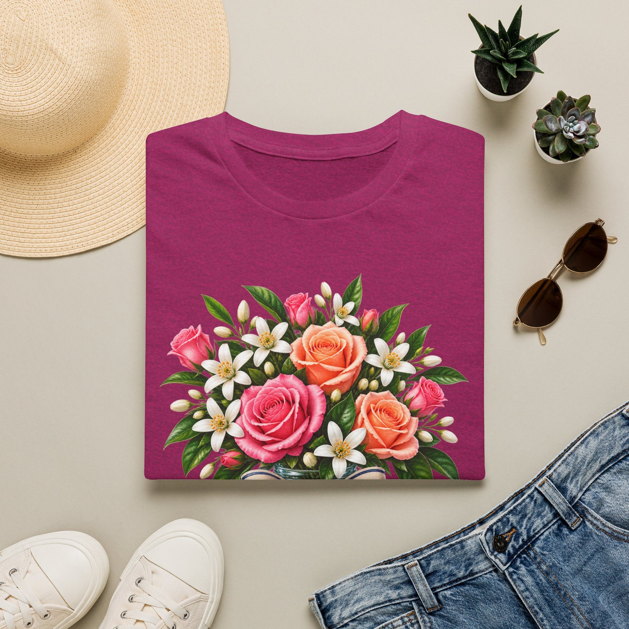 NY to FL Transplant Bouquet T-Shirt