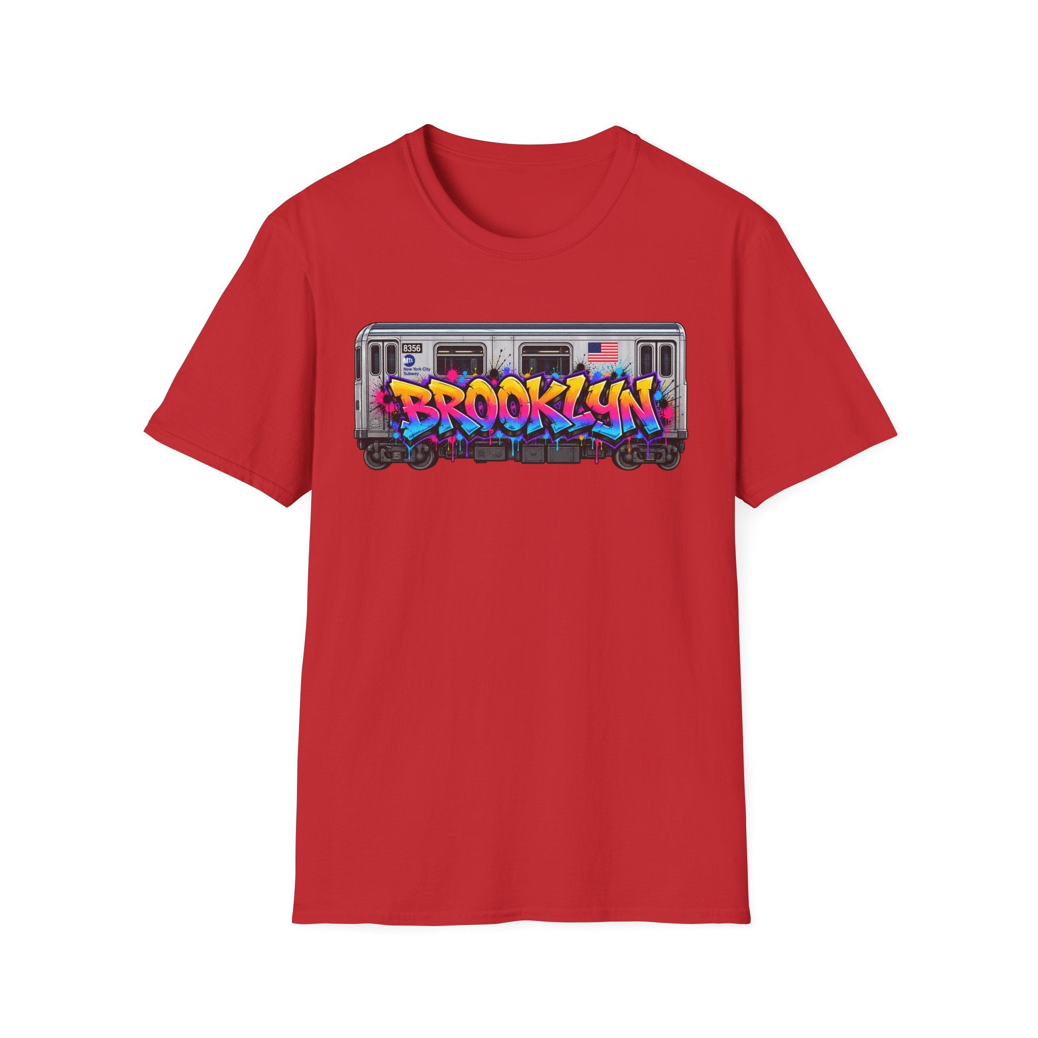 Brooklyn Graffiti Subway Car T-Shirt