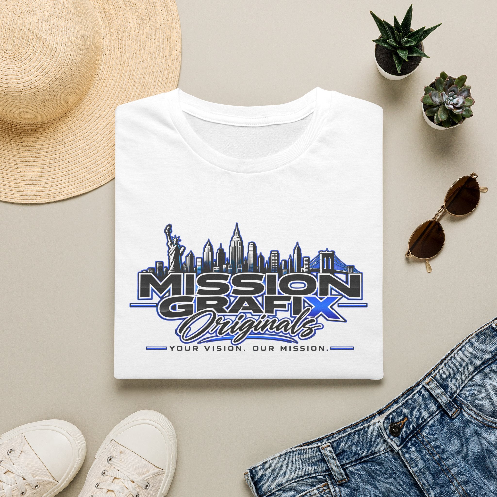 Mission Grafix NYC Skyline  - T-Shirt