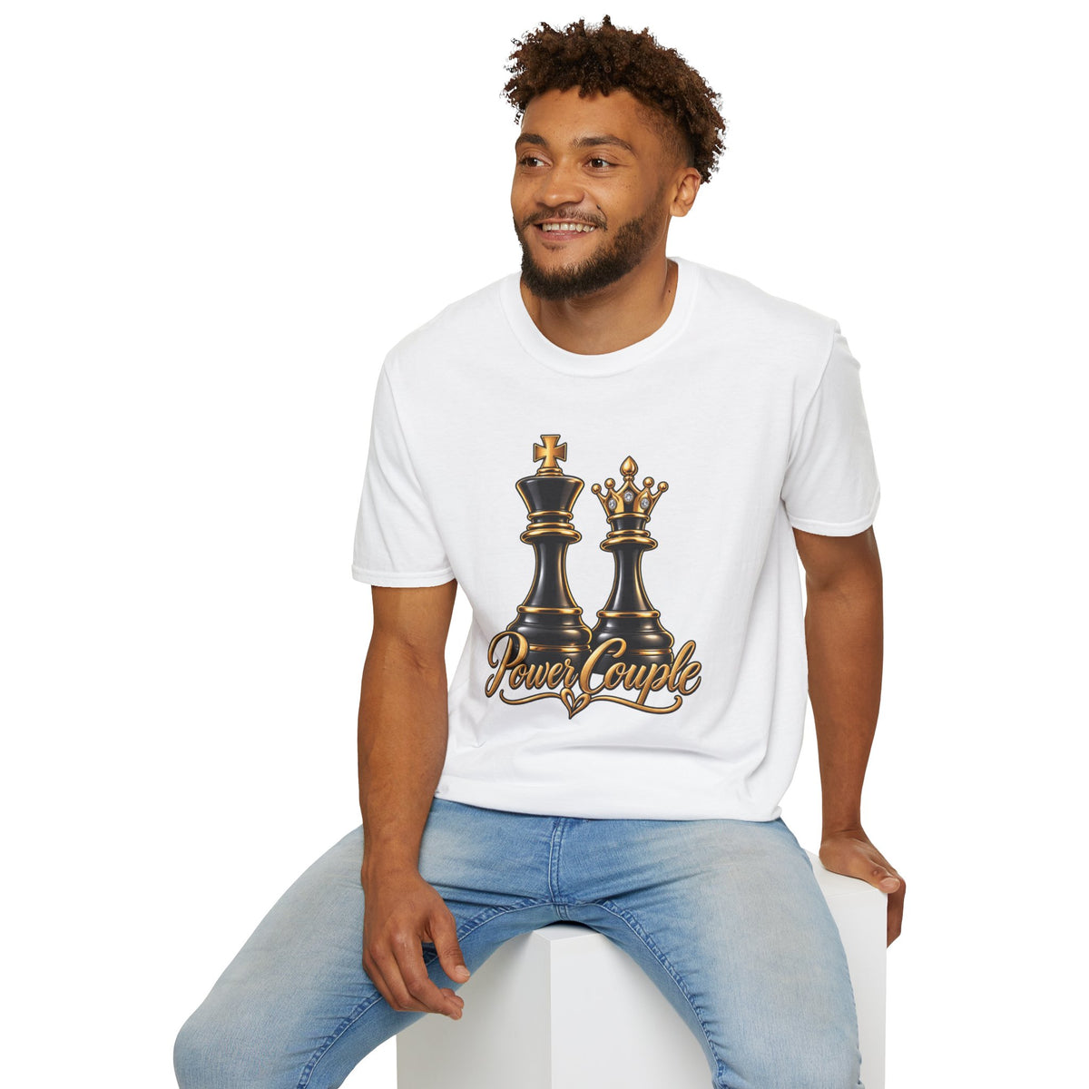 King & Queen Power Couple T-Shirt