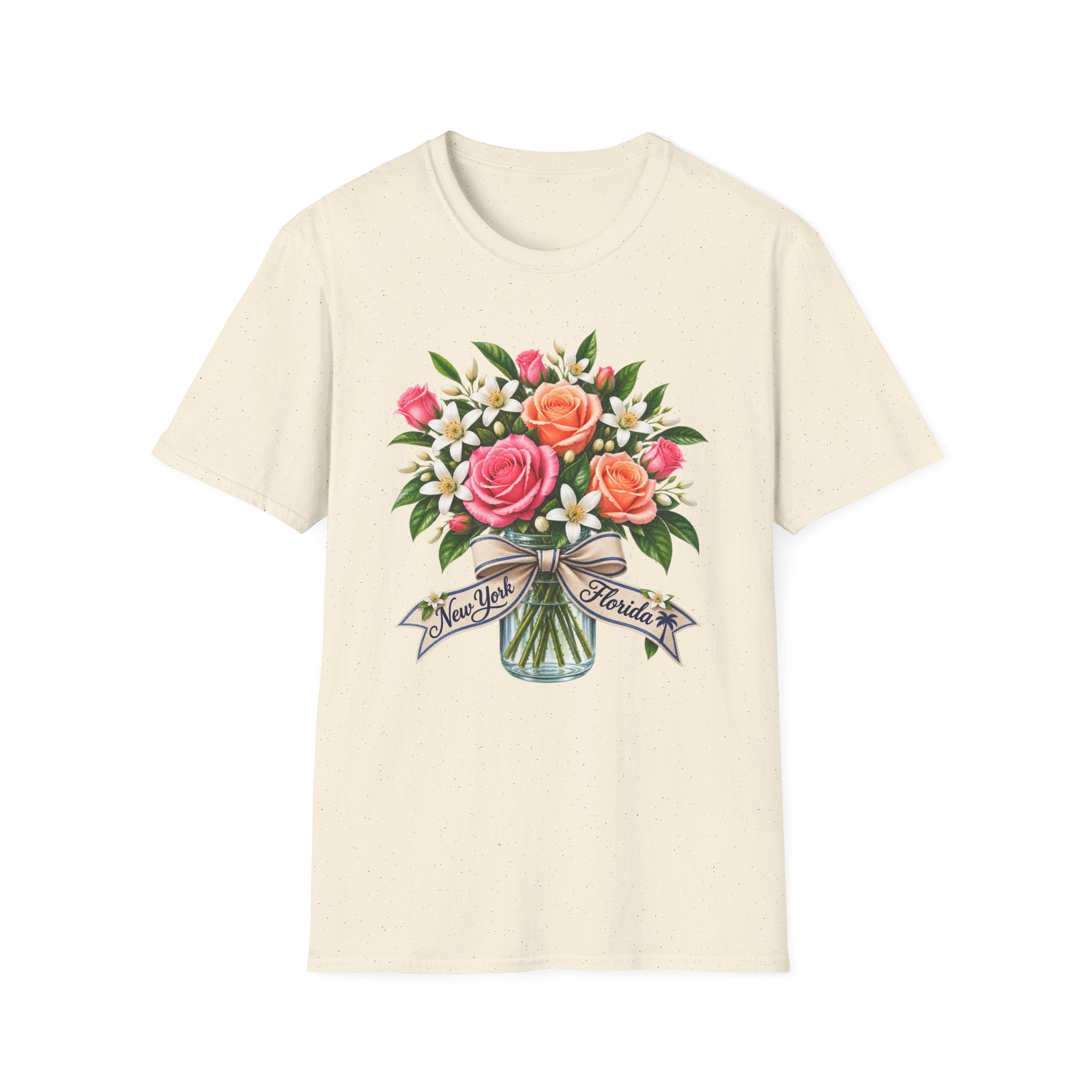NY to FL Transplant Bouquet T-Shirt
