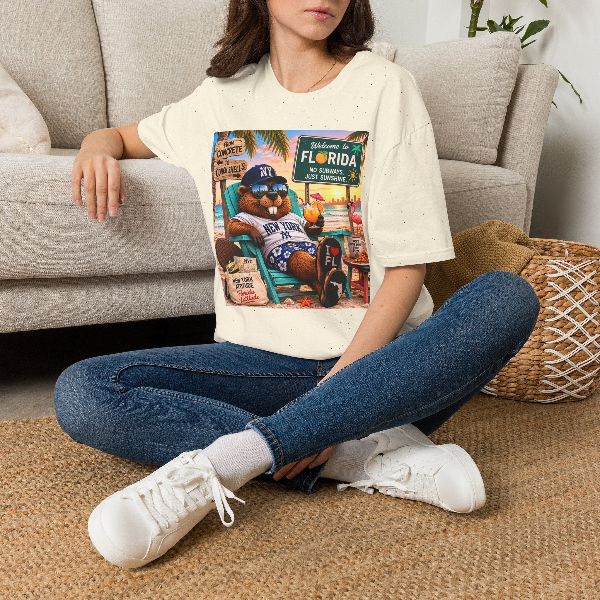Beaver's NY to FL Escape T-Shirt