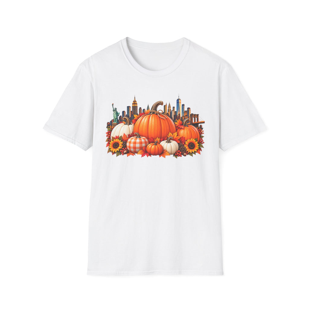 Pumpkin Harvest NYC Skyline T-Shirt