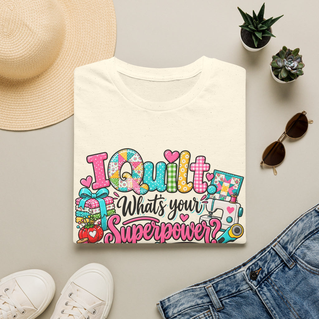 I Quilt What's Your Super Power T-Shirt