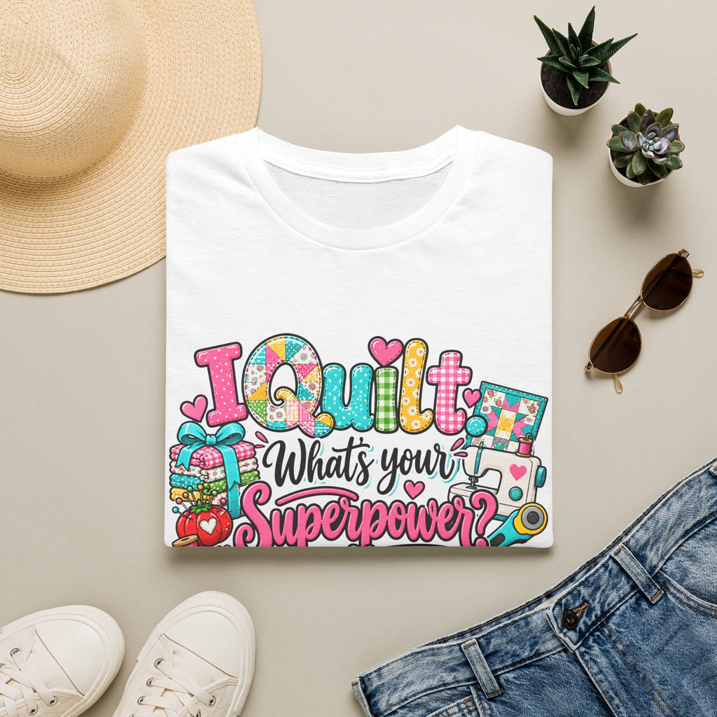 I Quilt What's Your Super Power T-Shirt