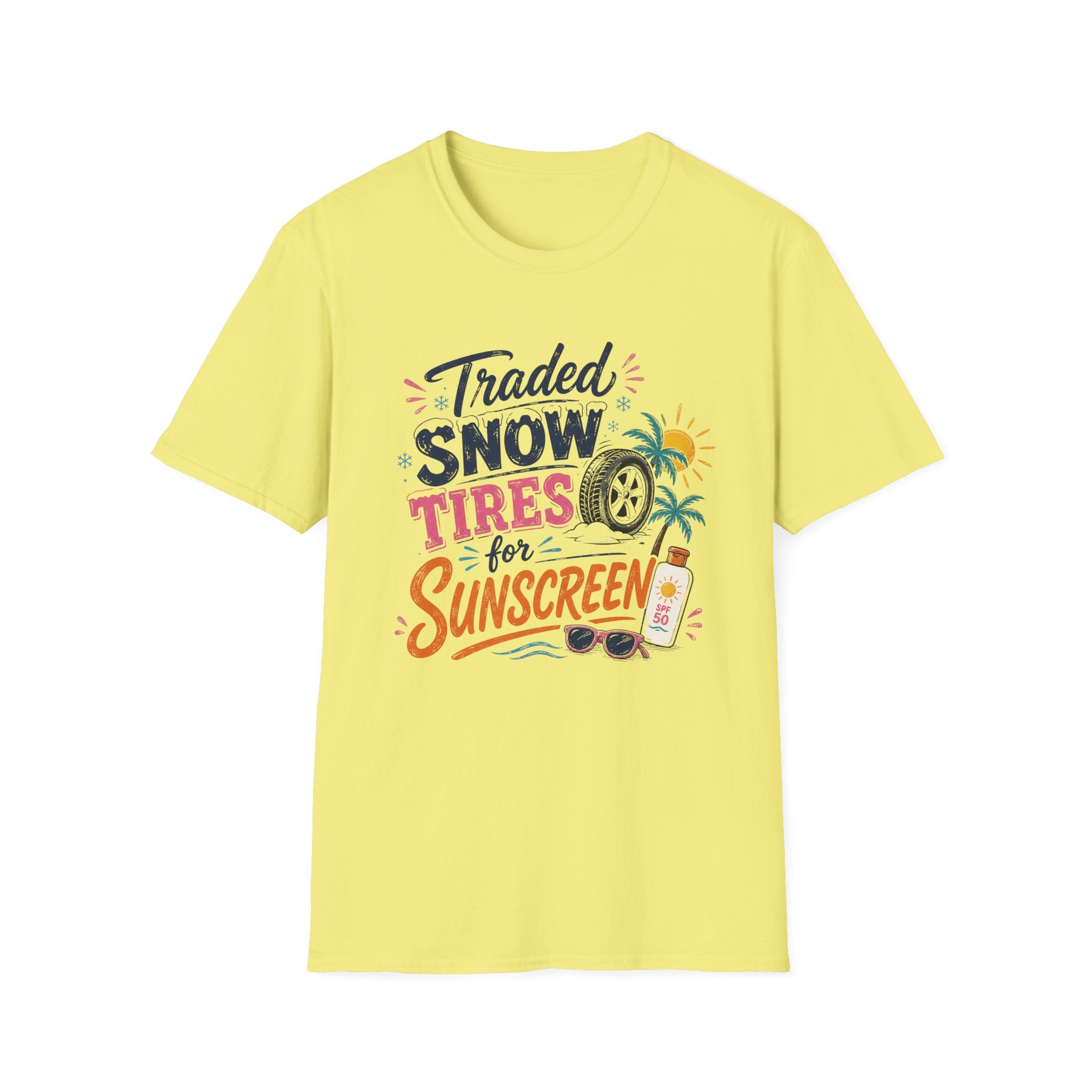 Traded Snow Tires for Sunscreen T-Shirt