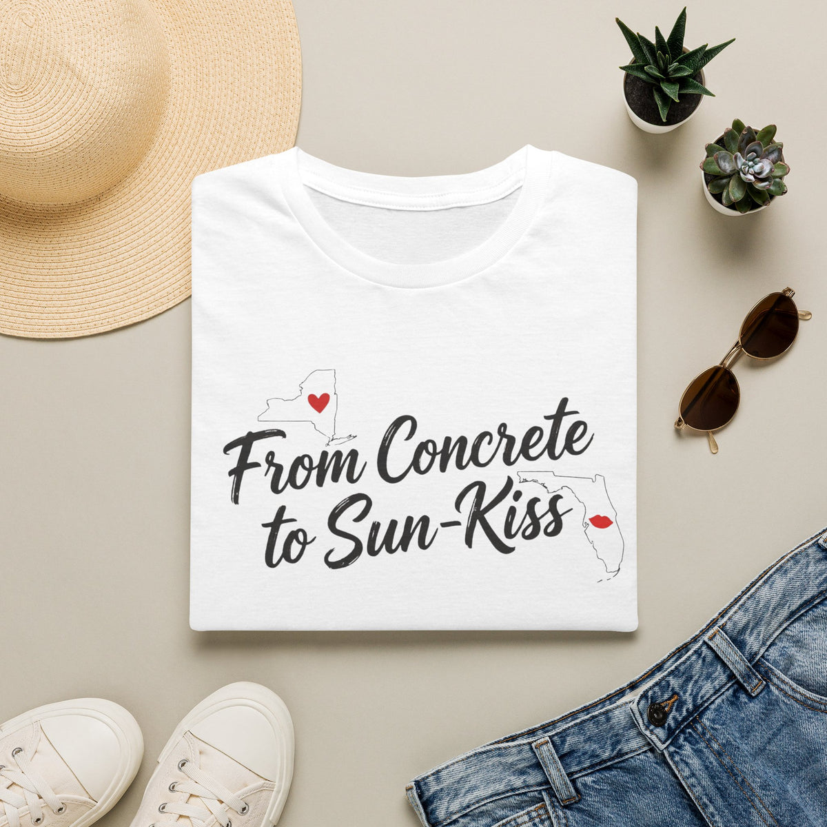 Concrete to Sun Kiss T-Shirt
