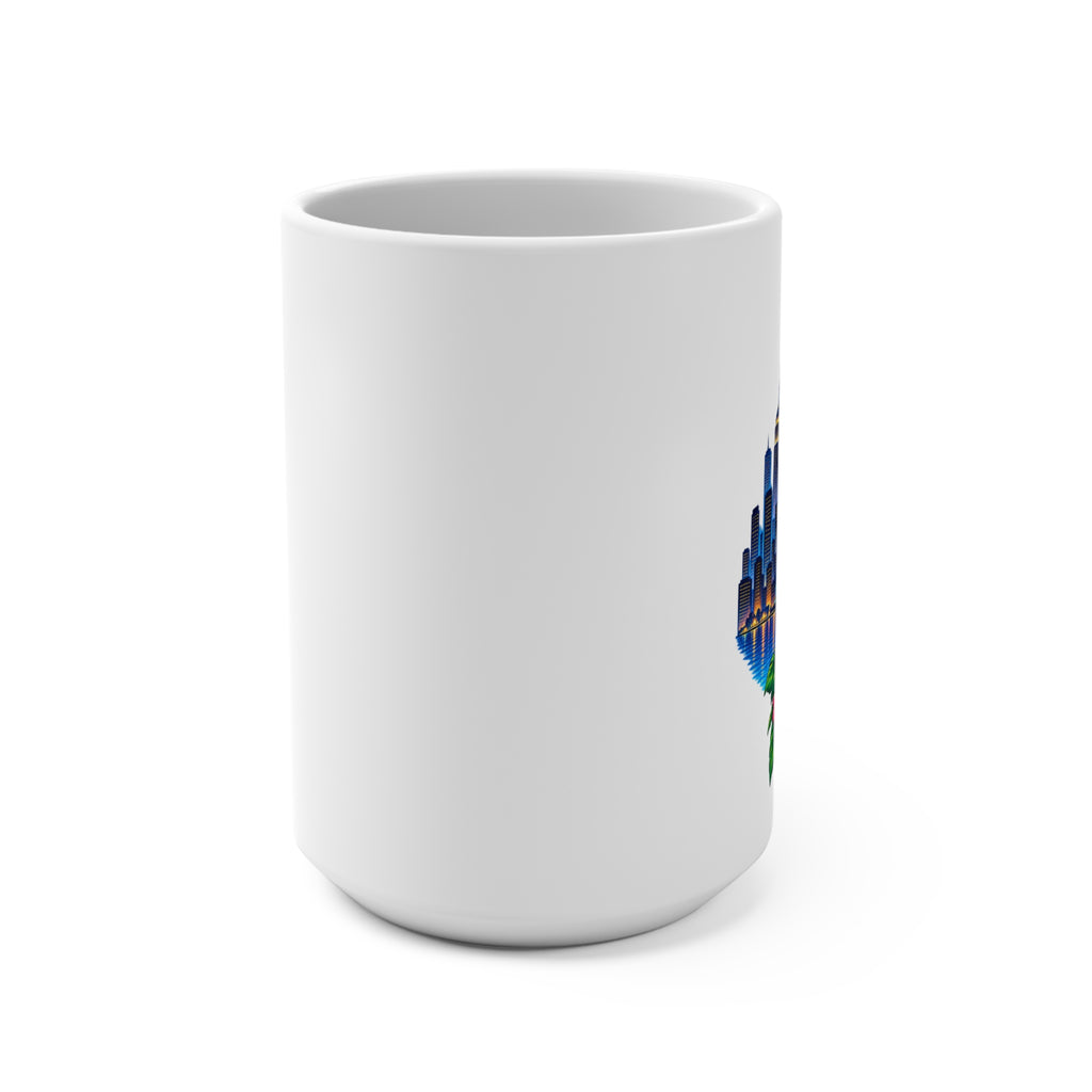 NYC Flamingo Mug | 15 oz ceramic