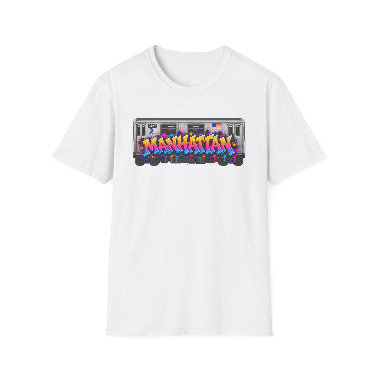 Manhattan Subway Graffiti T-Shirt