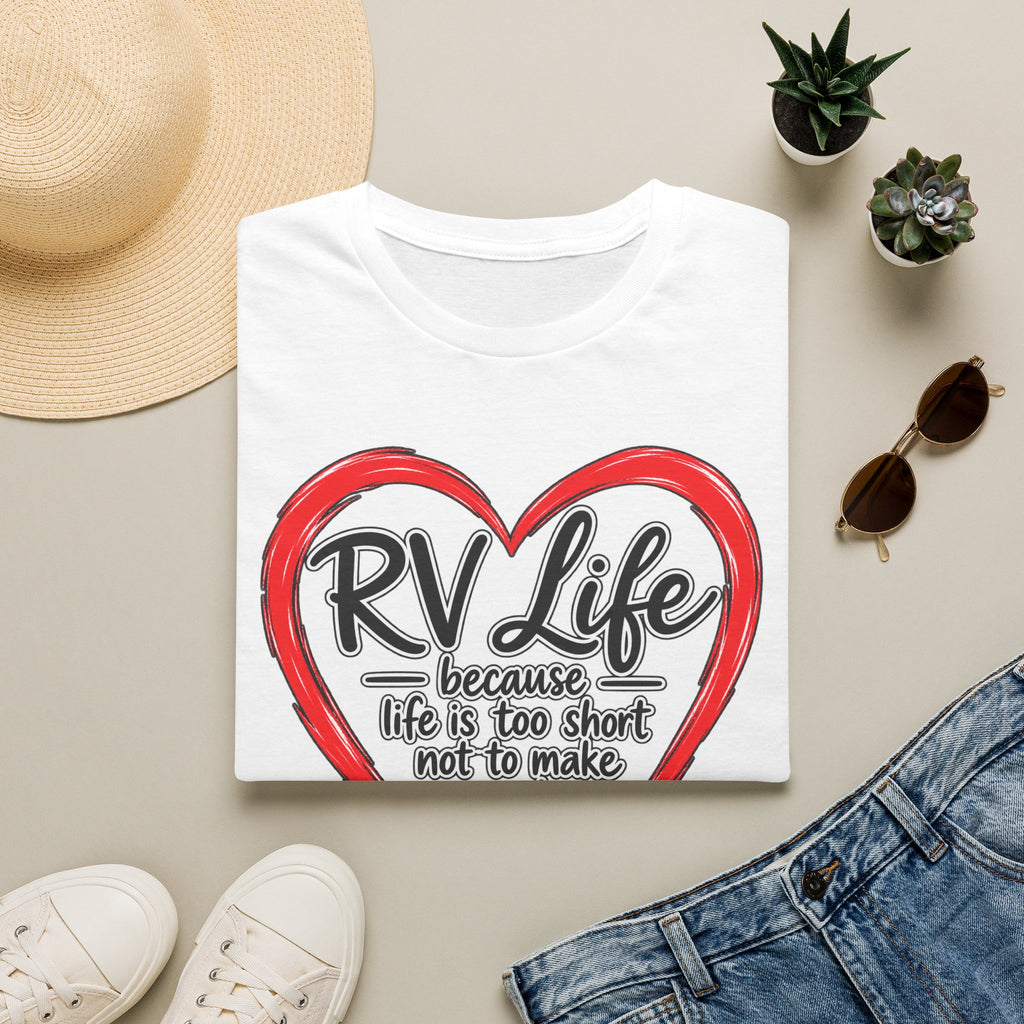 RV Life Heart Graphic T-Shirt