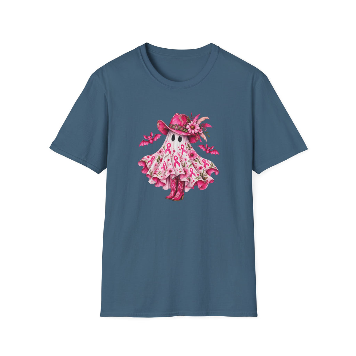 Breast Cancer Cowgirl Ghost T-Shirt