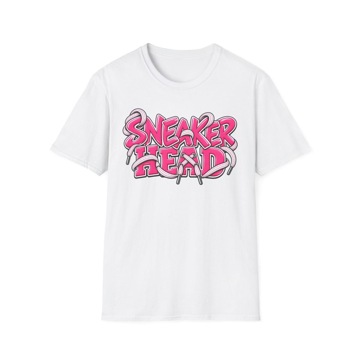Sneaker Head - Pink - T-Shirt
