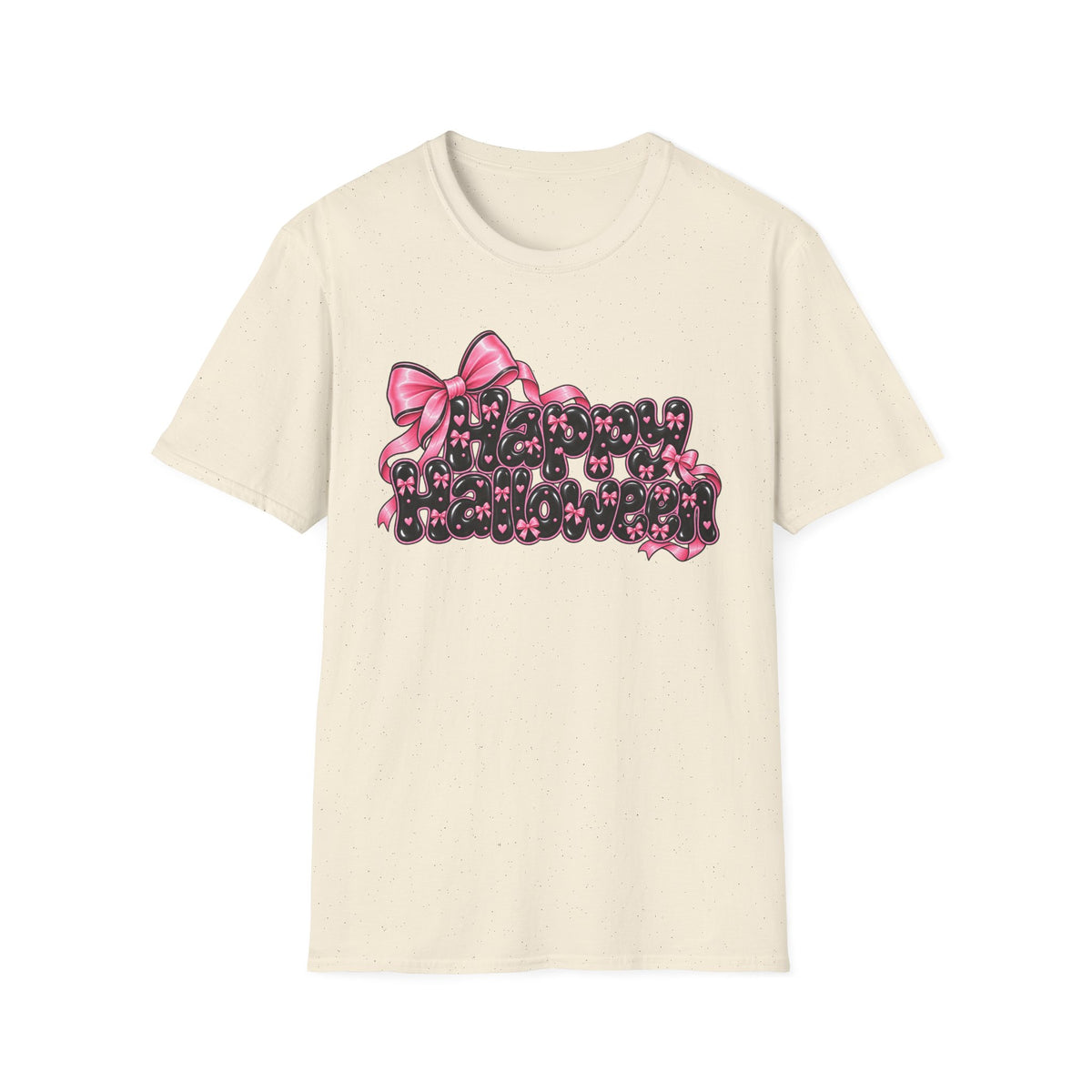 Pink Bows Happy Halloween T-Shirt