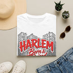 Harlem Born & Raised Red Letters T-Shirt