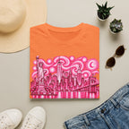 Pink New York City Skyline T-Shirt