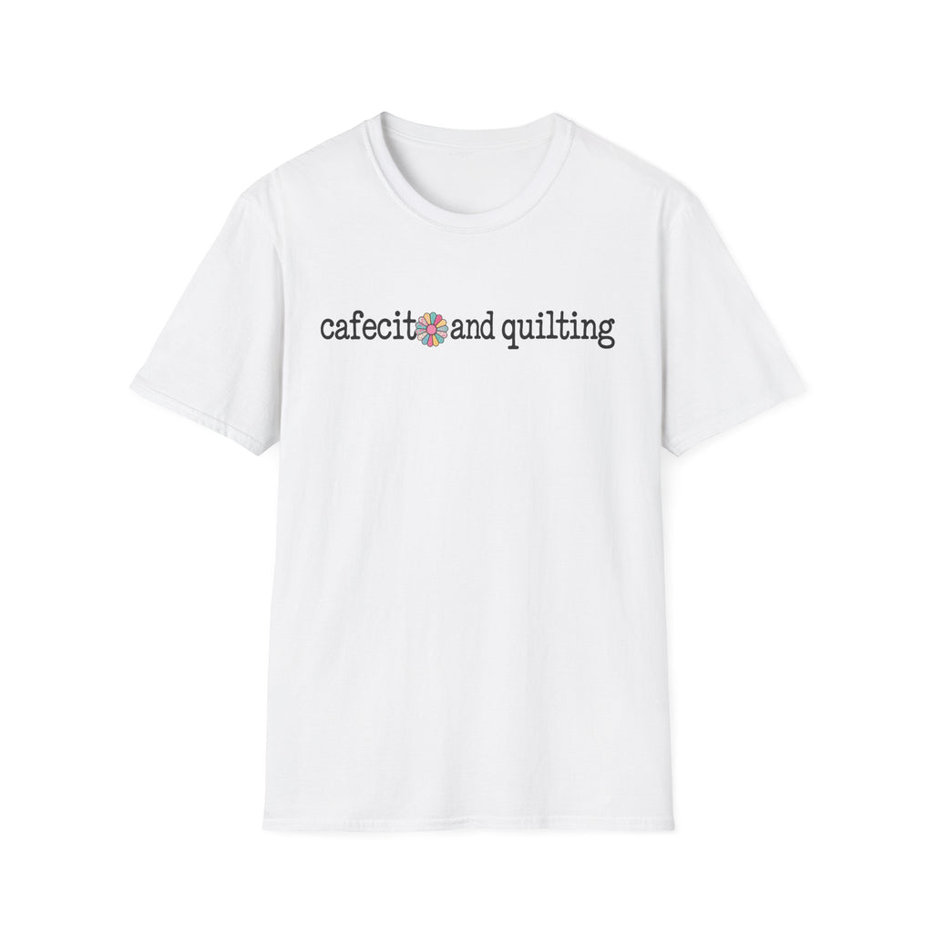 Cafecito and Quilting Dresden Flower T-Shirt
