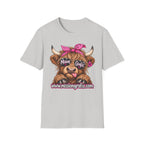 Mission Grafix Highland Cow Pink - T-Shirt