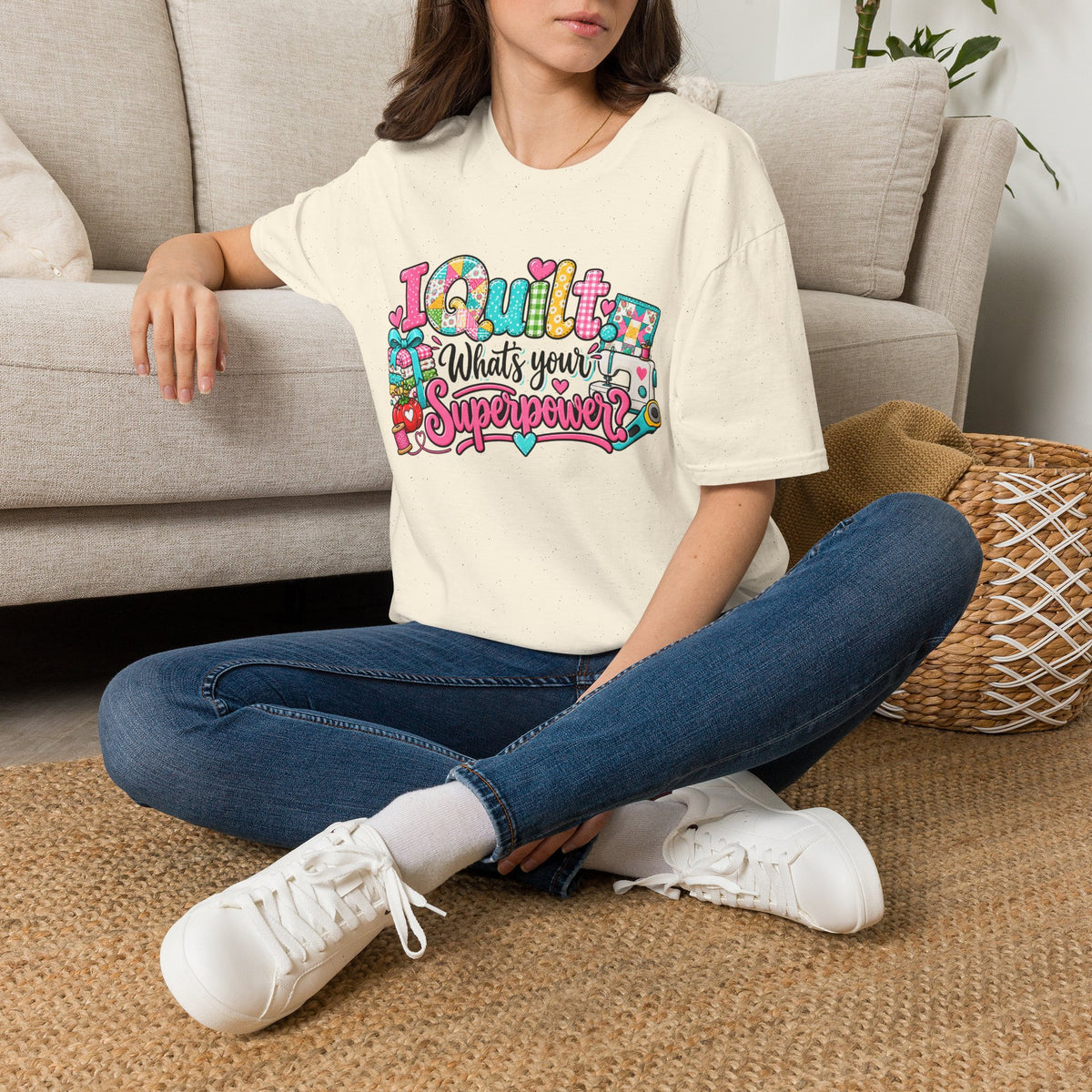 I Quilt What's Your Super Power T-Shirt