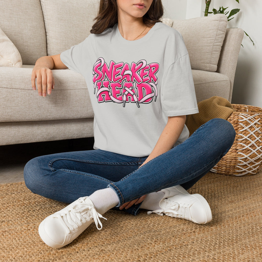 Sneaker Head - Pink - T-Shirt