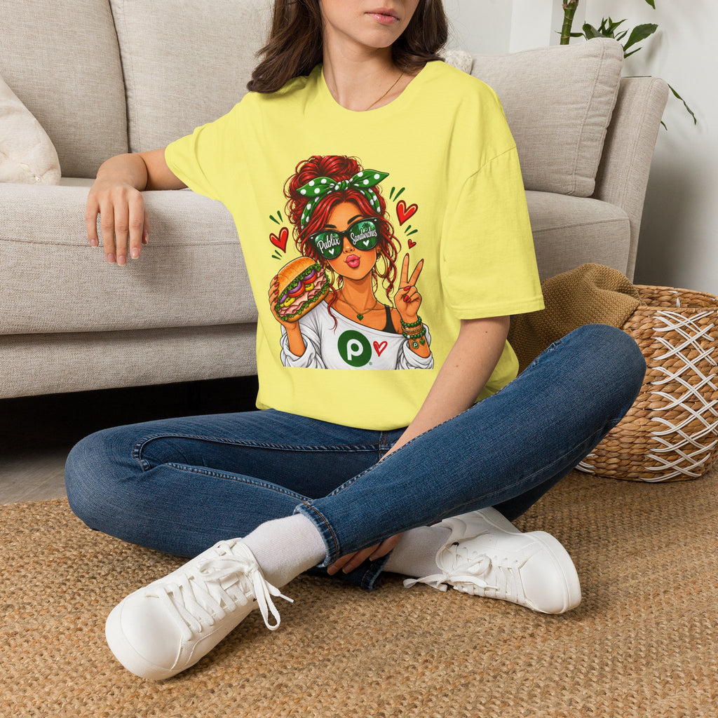 Publix Sandwiches Influencer Girl (Red Head) T-Shirt
