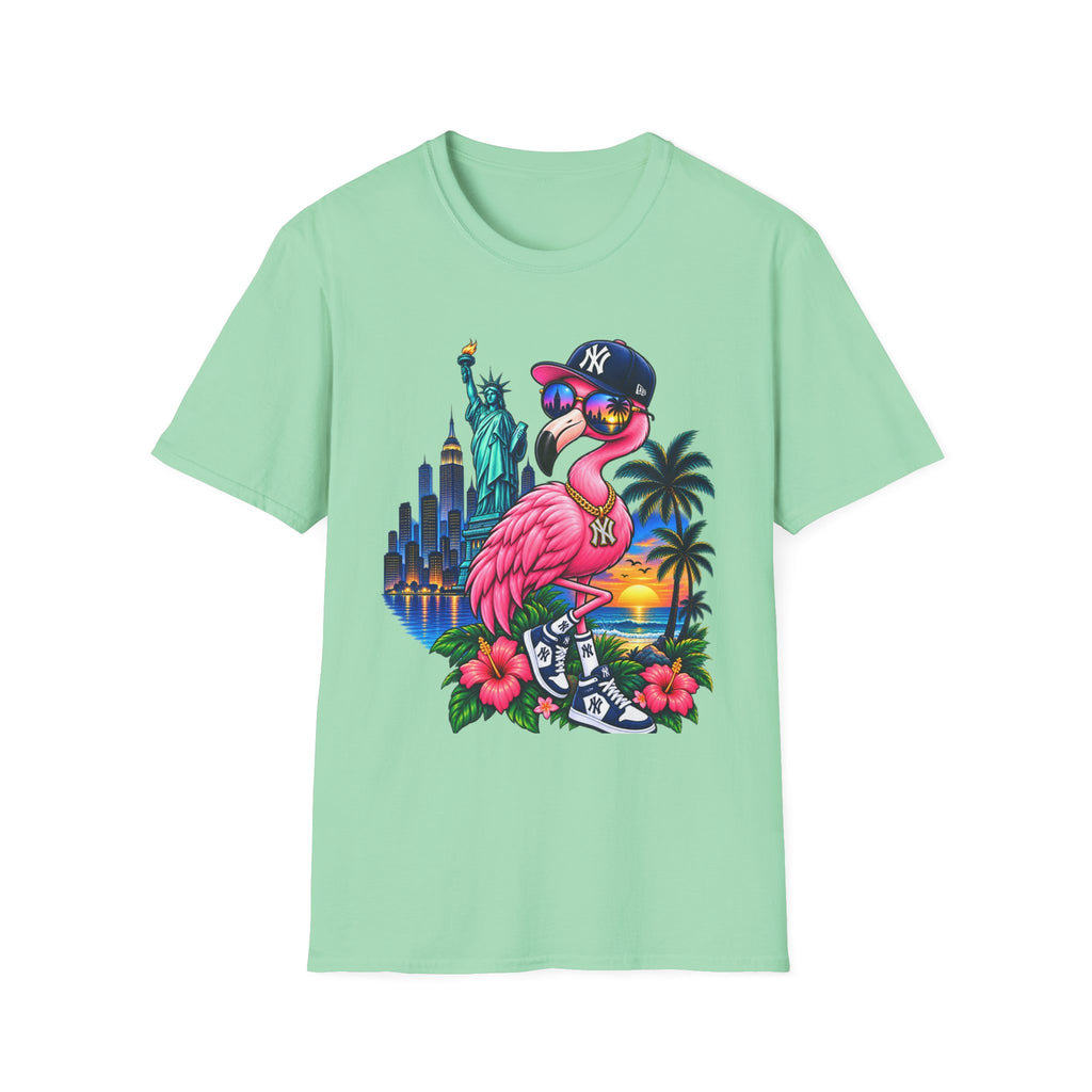 NYC Flamingo T-Shirt