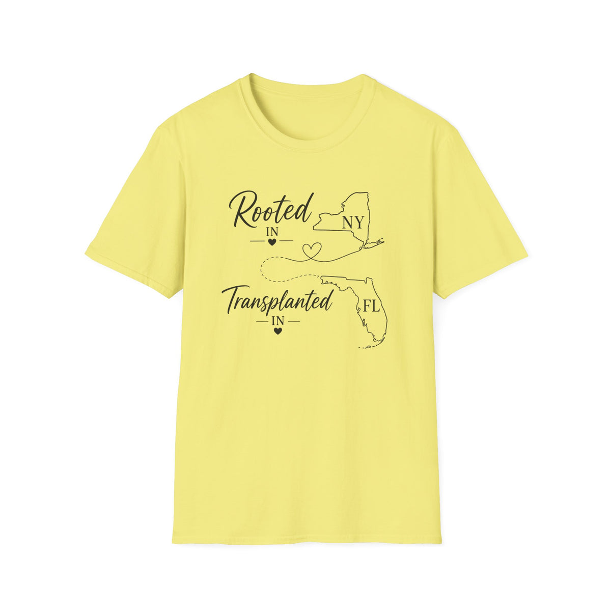 Rooted in NY Transplanted in FL II T-Shirt