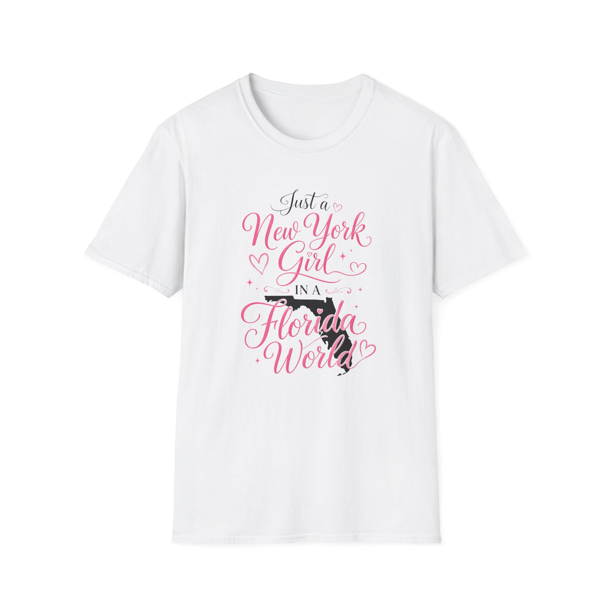 NY Girl in a FL World III T-Shirt