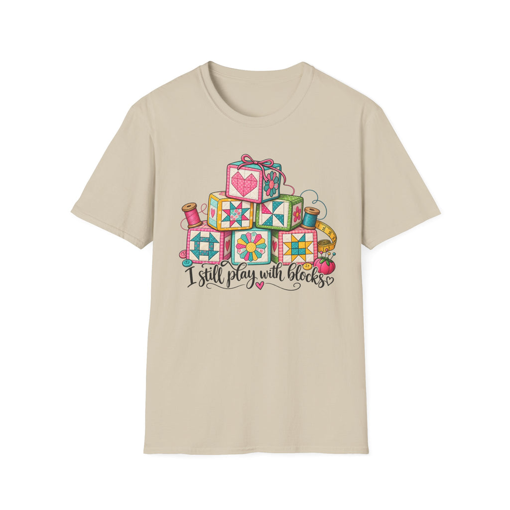 Quilted Blocks and Crafty Threads T-Shirt