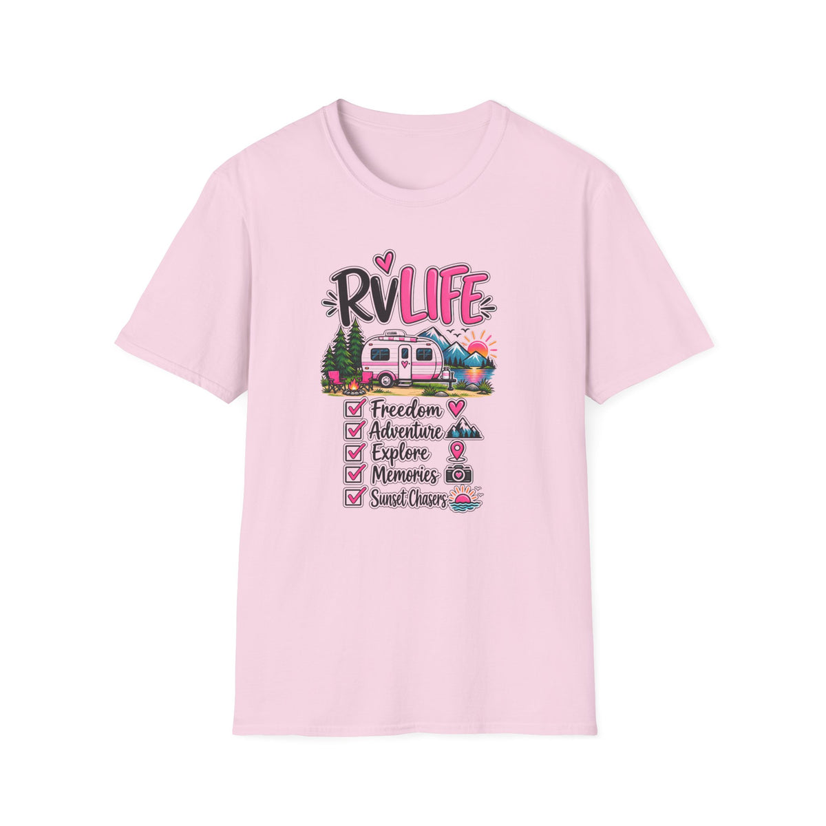RV Life Checklist T-Shirt