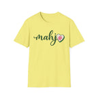 Mahj Green Script T-Shirt