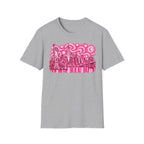 Pink New York City Skyline T-Shirt