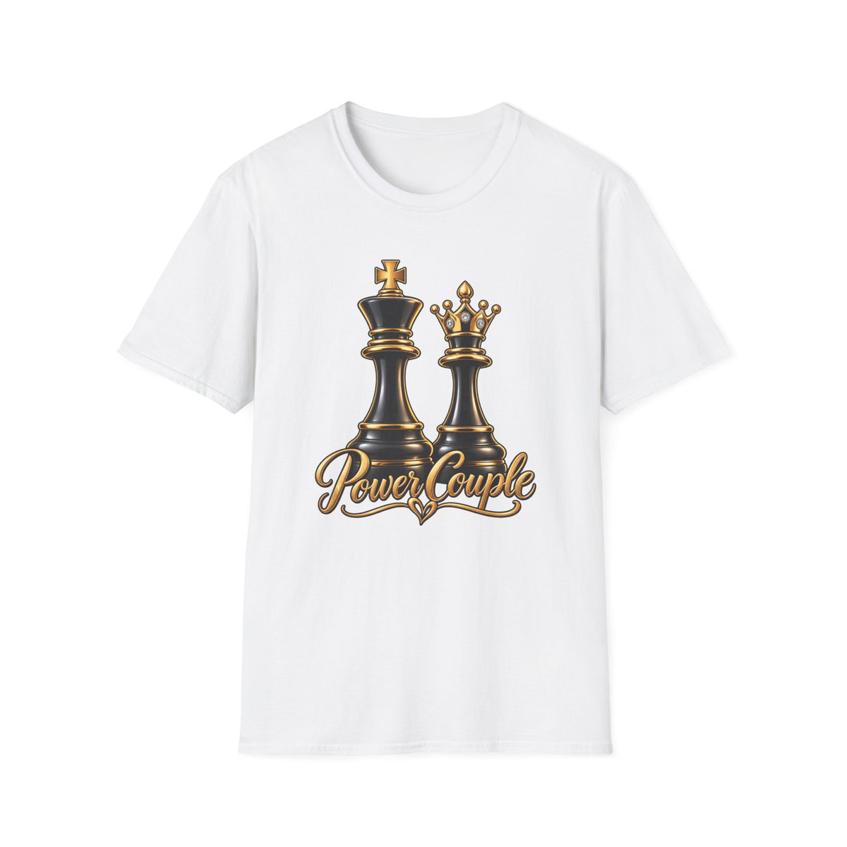King & Queen Power Couple T-Shirt