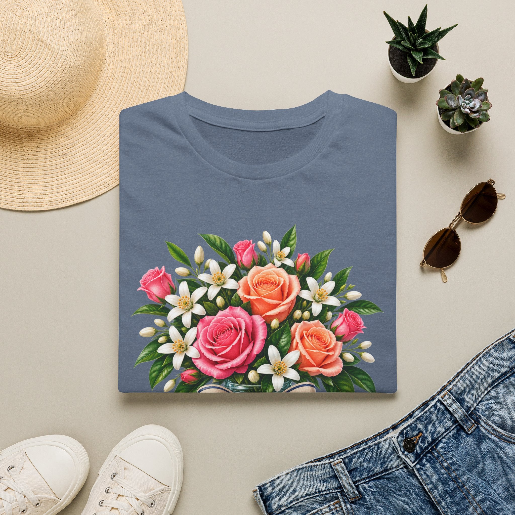NY to FL Transplant Bouquet T-Shirt
