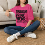 Design. Print. Wear. Graphic Tee — Bold Typography T-Shirt
