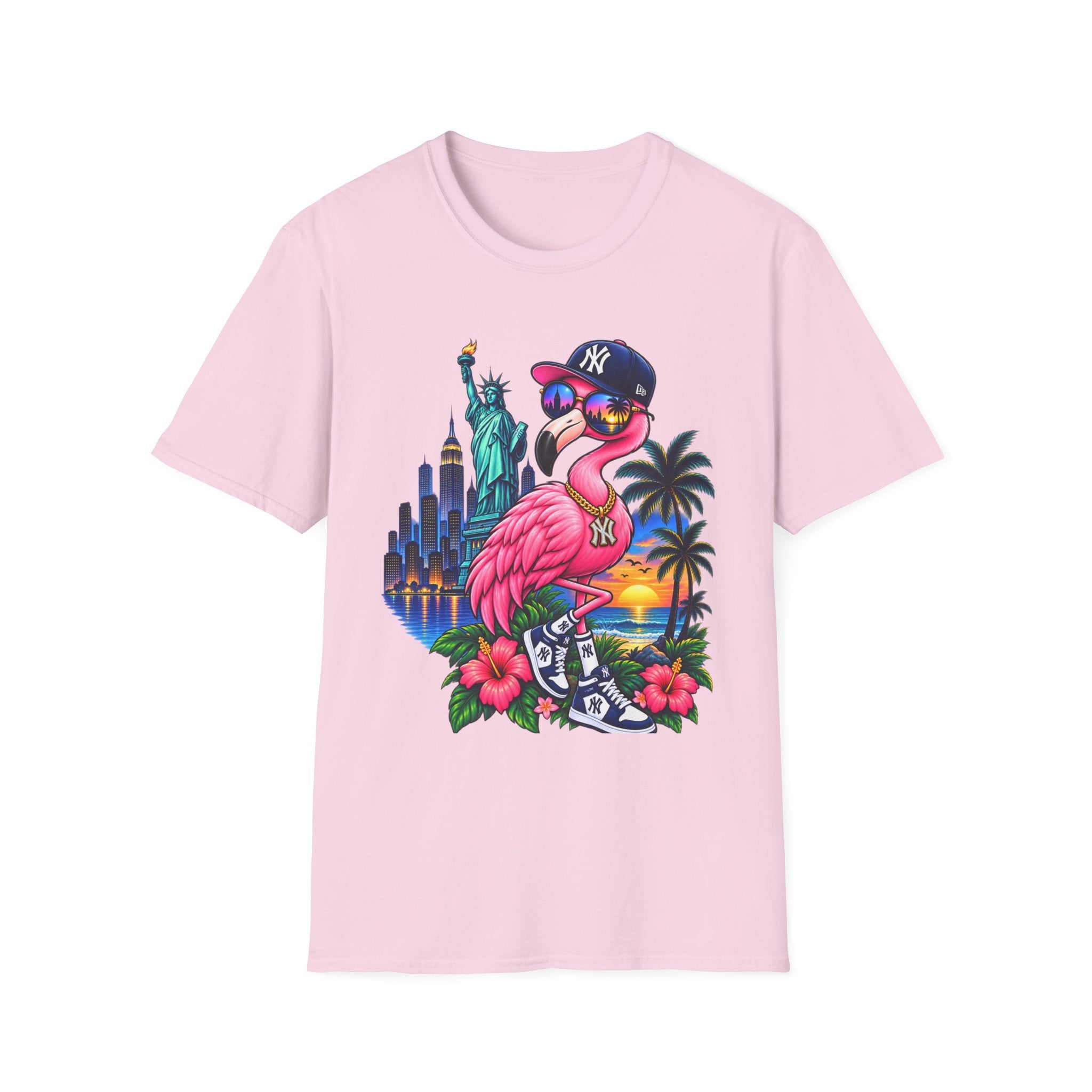 NYC Flamingo T-Shirt