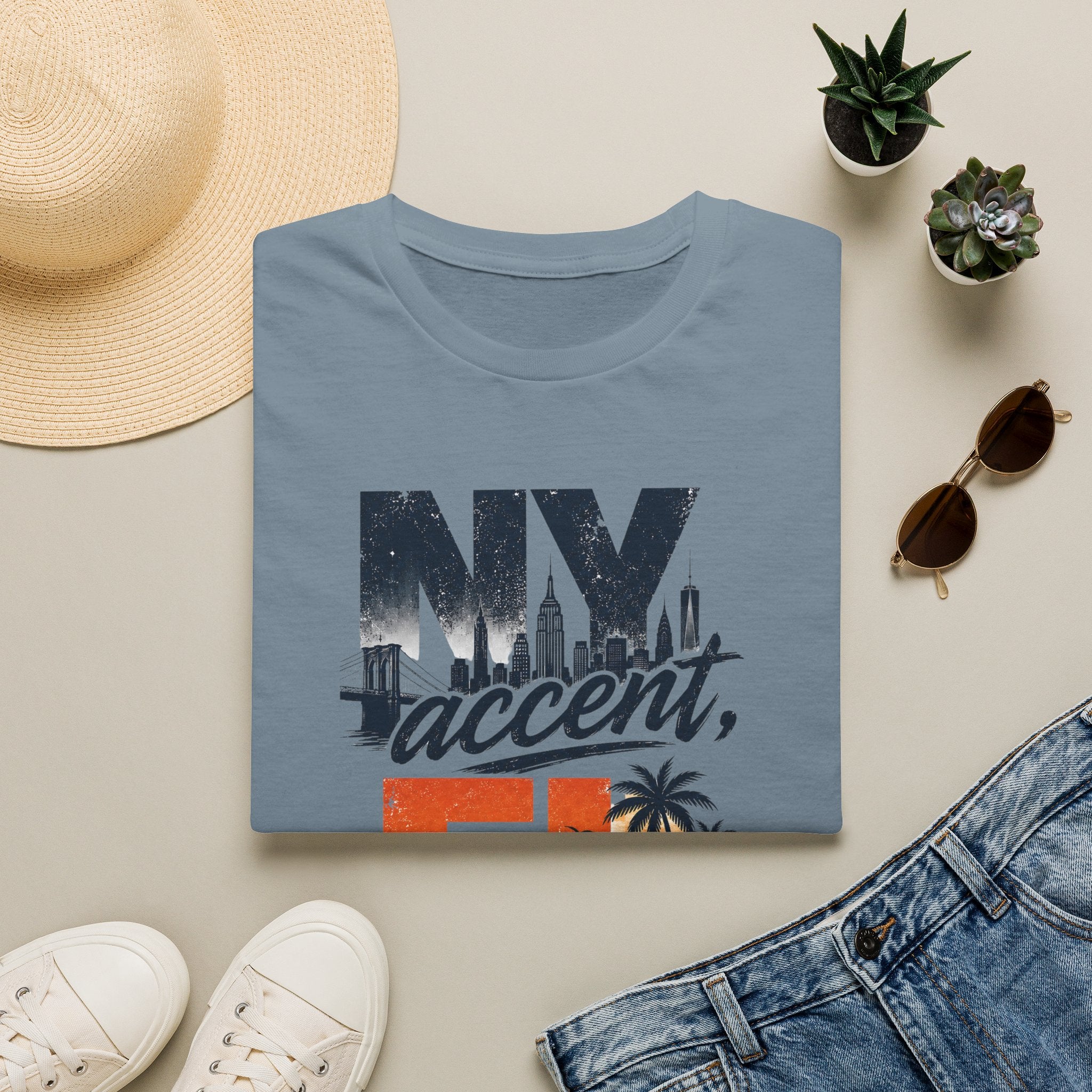 NY Accent FL Address T-Shirt