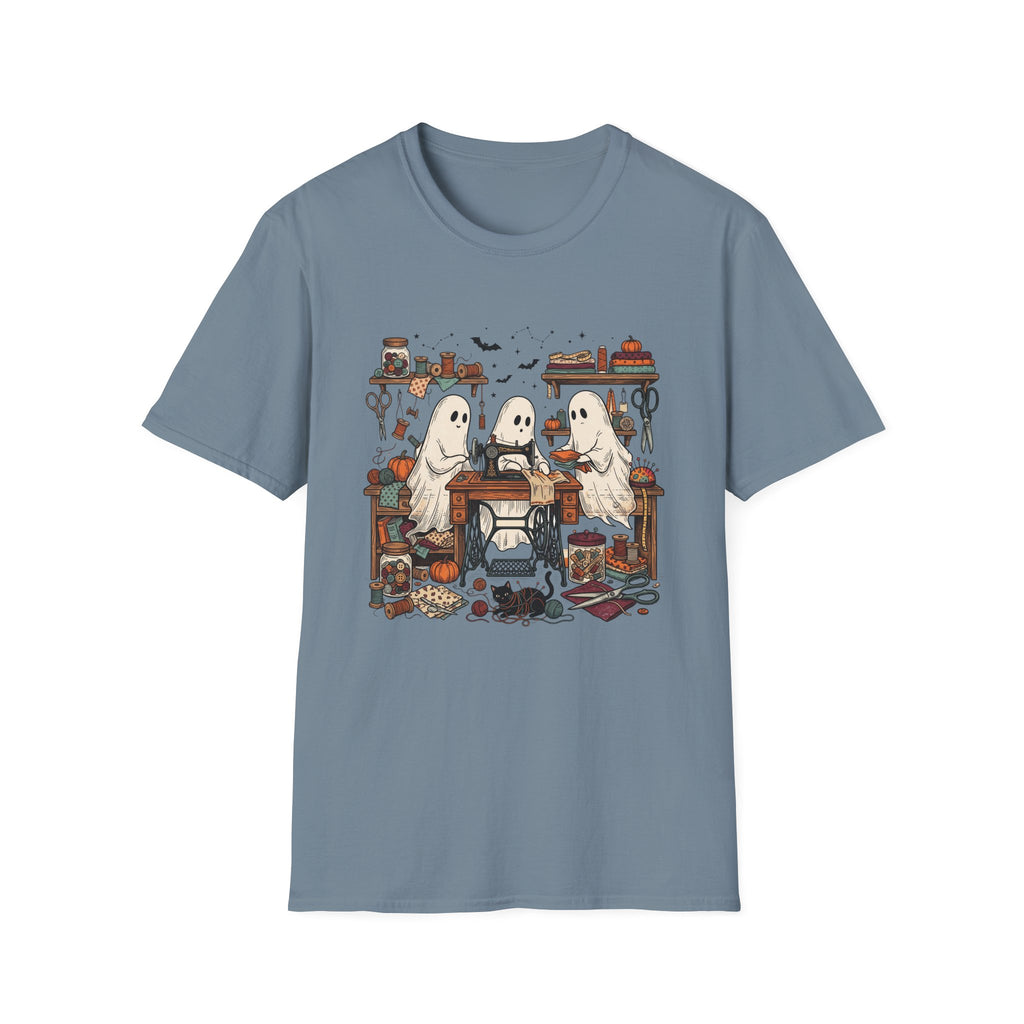 Ghostly Friends Sewing T-Shirt