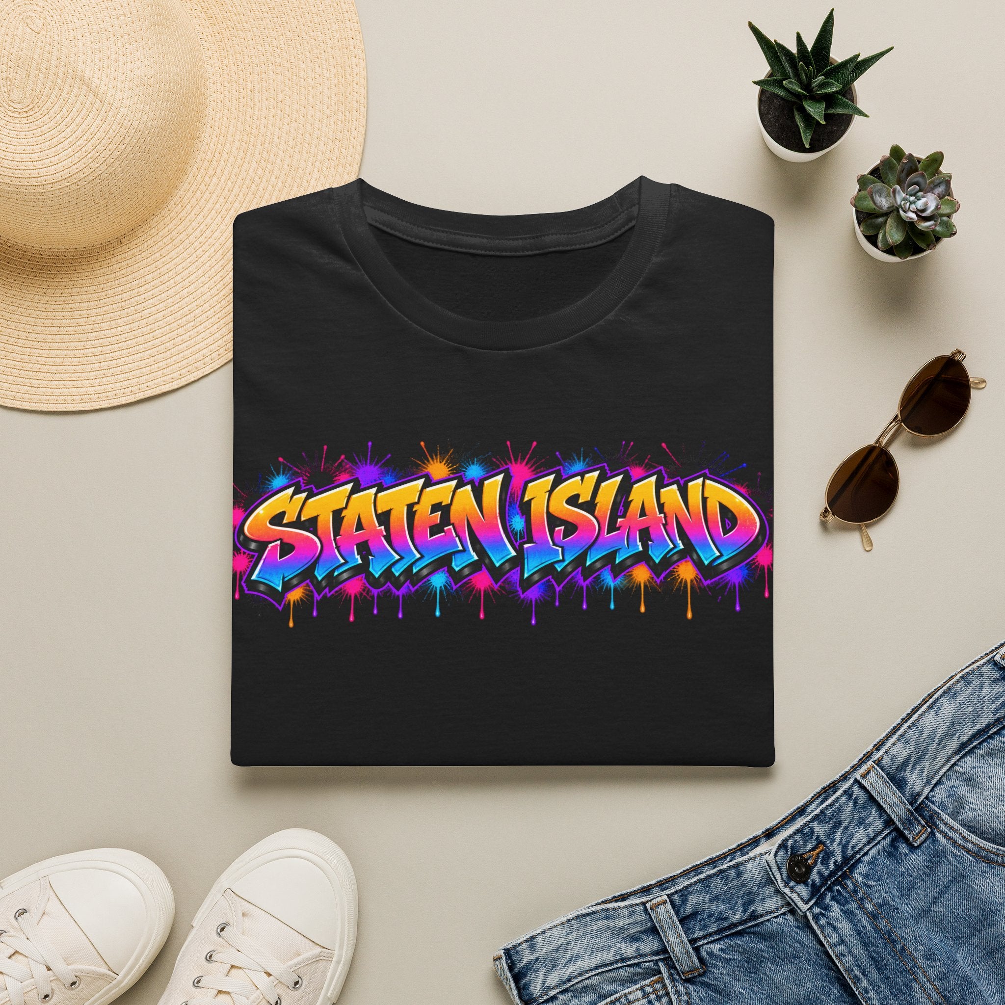 Staten Island Graffiti Tee