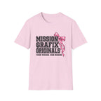 Mission Grafix Varsity Pink Bow T-Shirt