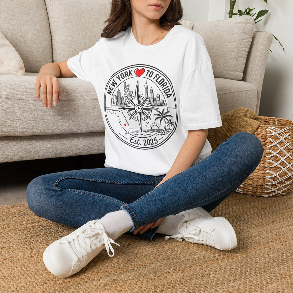 NY to FL III (Personalized) T-Shirt