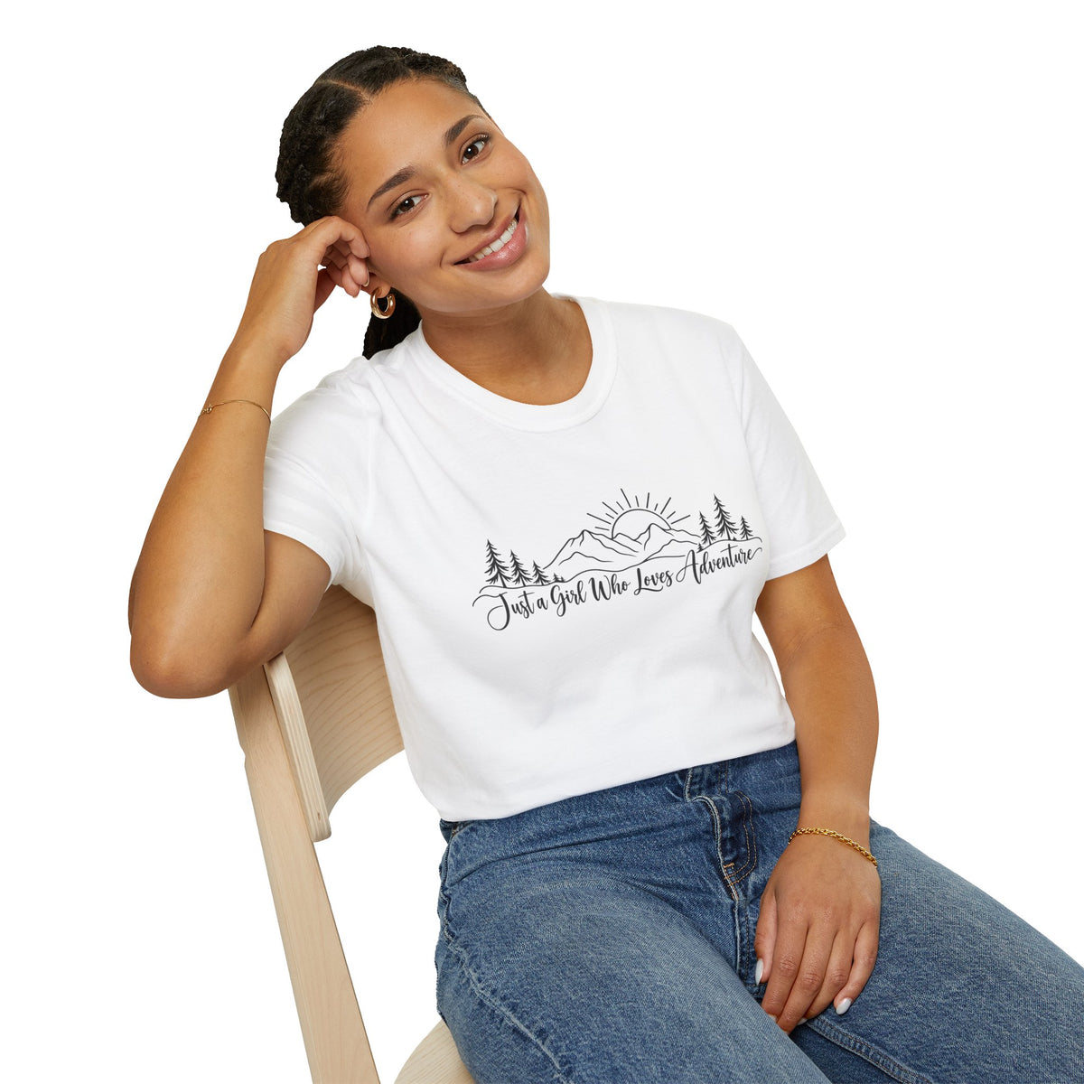 Just A Girl Who Loves Adventure T-Shirt