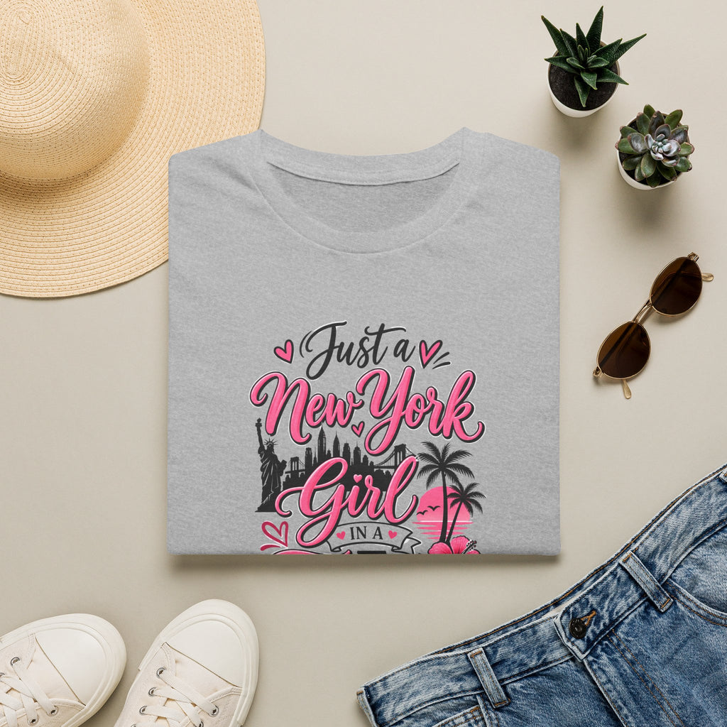 NY Girl in a FL World T-Shirt