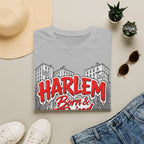 Harlem Born & Raised Red Letters T-Shirt