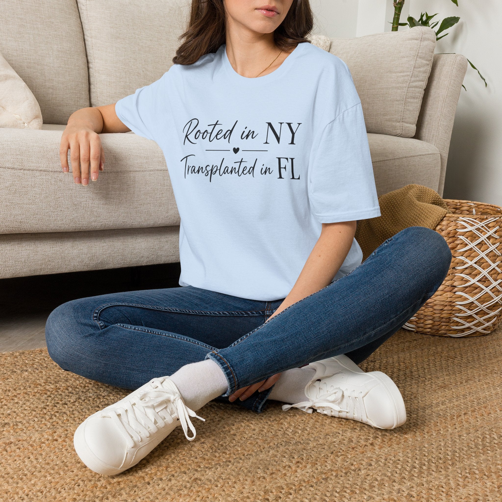Rooted in NY Transplanted in FL T-Shirt